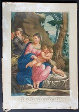Stampa antica natività usato  Roma
