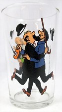 Herge tintin verre d'occasion  Amiens-