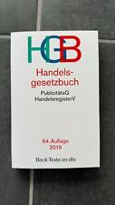 Hgb handelsgesetzbuch 2019 gebraucht kaufen  Mainz