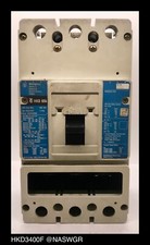 Disjuntor Westinghouse HKD3400F estojo moldado ~ 400 Amp somente quadro, usado comprar usado  Enviando para Brazil