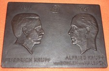 Friedrich krupp plakette gebraucht kaufen  Stemwede
