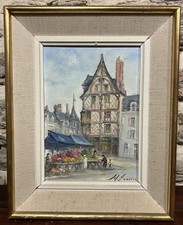 Huile panneau 1921 d'occasion  Vannes
