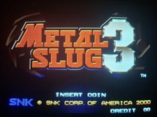 Neo Geo MVS cartucho arcade Metal Slug 3 comprar usado  Enviando para Brazil