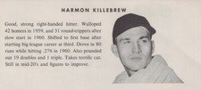 1961 harmon killebrew for sale  Grand Rapids