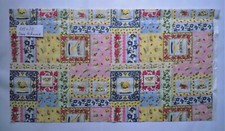 Patchwork stoffrest blumenmust gebraucht kaufen  Augsburg