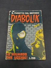 Fumetto diabolik prima usato  Villar Focchiardo
