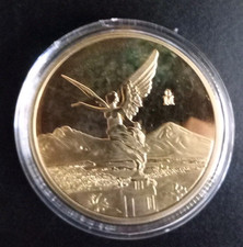 Novelty golden coin for sale  YEOVIL