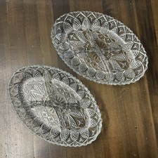 Vintage servierplatten pressgl gebraucht kaufen  Emmerich