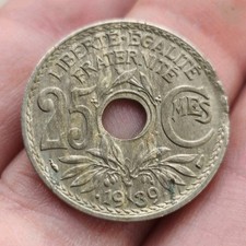 Centimes 1939 fautée d'occasion  Bruay-sur-l'Escaut