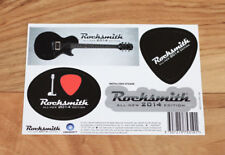 Rocksmith All New 2014 Edition raro conjunto de adesivos promocionais Xbox One PS4 Ubisoft 2013, usado comprar usado  Enviando para Brazil