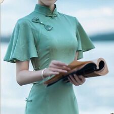 Green qipao 尘记 for sale  Lake Elmo