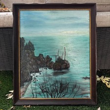 Vtg coastal seascape for sale  Petaluma