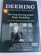 Usado, Deering, The Great American Banjo Company (DVD) Deering Master Banjo Workshop comprar usado  Enviando para Brazil