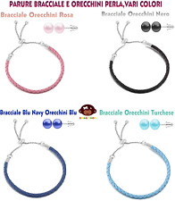 Parure bracciale intrecciato usato  Ruvo di Puglia