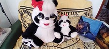 Peluche mamma cucciolo usato  Noceto