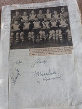 Football scrapbook 1949 for sale  BRADFORD
