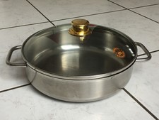 Flacher kochtopf glasdeckel gebraucht kaufen  Bedburg