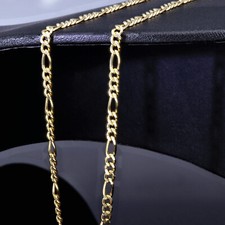 Figarokette 585 14k gebraucht kaufen  Berlin