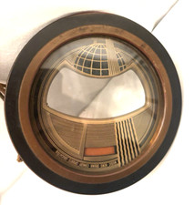 VINTAGE PHILCO 37-650 RÁDIO TUBO VERTICAL 37-650 JANELA DE VIDRO ORIGINAL E MOLDURA comprar usado  Enviando para Brazil