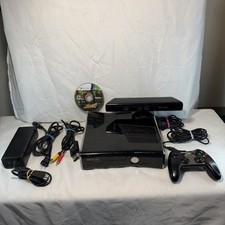 Xbox 360 250GB com Kinect - Todos os cabos testados - 1 controle e 1 jogo Kinect comprar usado Xbox 360 250GB com Kinect - Todos os cabos testados - 1 controle e 1 jogo Kinect comprar usado  Enviando para Brazil