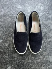 Santoni navy suede for sale  LONDON