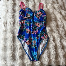 Figleaves swimsuit blue for sale  BOLTON