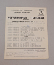 Bus timetable sheet for sale  BANBURY