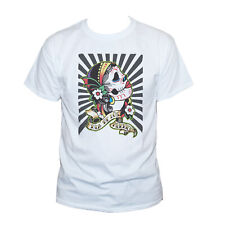 Caveira Mexicana T-shirt Dia Dos Mortos Gótico Rockabilly Manga Curta Unissex comprar usado  Enviando para Brazil