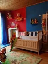 Gitterbett kinderbett vollholz gebraucht kaufen  Klosterlechfeld
