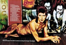 DAVID BOWIE 1974 TURNÊ EUA ORIGINAL OUTDOOR MÚSICA PÁGINA DUPLA PÔSTER PROMOCIONAL ANÚNCIO comprar usado  Enviando para Brazil