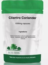 Cápsulas Cilantro Coentro 1000MG – Suporte de desintoxicação e saúde digestiva ECO-VITS comprar usado  Enviando para Brazil