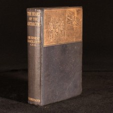 1910 The Heart of the Antarctic by Sir Ernest Shackleton New Edition Illustrated, usado comprar usado  Enviando para Brazil