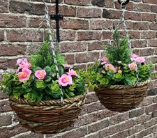 Set artificial topiary for sale  POOLE