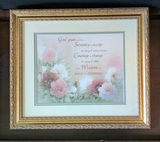 Serenity prayer framed for sale  Ocala