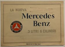 Usado, LA NUOVA MERCEDEZ BENZ 3 LITRI 6 CILINDRI DEPLIANT PUBBLICITARIO AUTOMOBILI  comprar usado  Enviando para Brazil