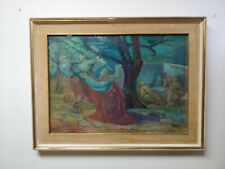Dipinto olio carlo usato  Roma