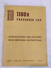 Fiat 1100r specifications for sale  Abilene