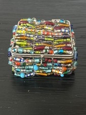 Handcrafted glass beaded for sale  Santa Ana