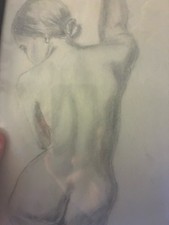 Vintage framed nude for sale  WOLVERHAMPTON