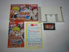 Naruto Ninja Ninjitsu Saikyou daikesshu 2 GBA Importado Do Japão Na Caixa Cartucho In A Box vendedor dos EUA comprar usado  Enviando para Brazil