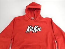 Moletom com capuz KitKat Chocolate MV Sport Pro Weave Nestlé vermelho doce masculino GG comprar usado  Enviando para Brazil