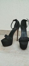 Chaussures plateforme paillet� d'occasion  Audincourt