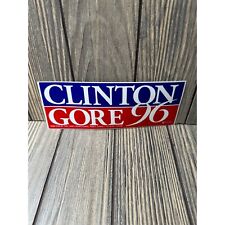 Adesivo Vintage Clinton Gore 96 Campanha - Partido Democrata Político comprar usado  Enviando para Brazil