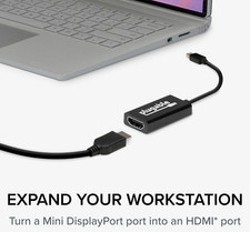 Mini DisplayPort ativo plugável para adaptador HDMI + cabo HDMI (DP Thunderbolt) 4k, usado comprar usado  Enviando para Brazil