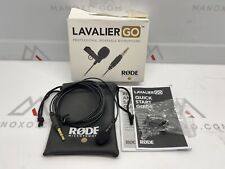 Micrófono portátil profesional Rode Lavalier GO, negro segunda mano  Embacar hacia Mexico