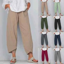 übergröße damen leinenhose gebraucht kaufen  Friedberg