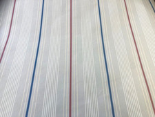 Papel de parede vintage azul, cranberry, listras brancas e bege em cinza por C&A VW8161 comprar usado  Enviando para Brazil