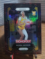 2024 Panini Prizm Monopoly WNBA - #63 Rickea Jackson - Czerwone czarne ikony - RC na sprzedaż  Wysyłka do Poland