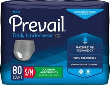 Prevail men incontinence for sale  Spring
