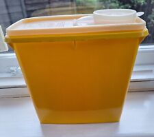 Vintage yellow tupperware for sale  BURTON-ON-TRENT